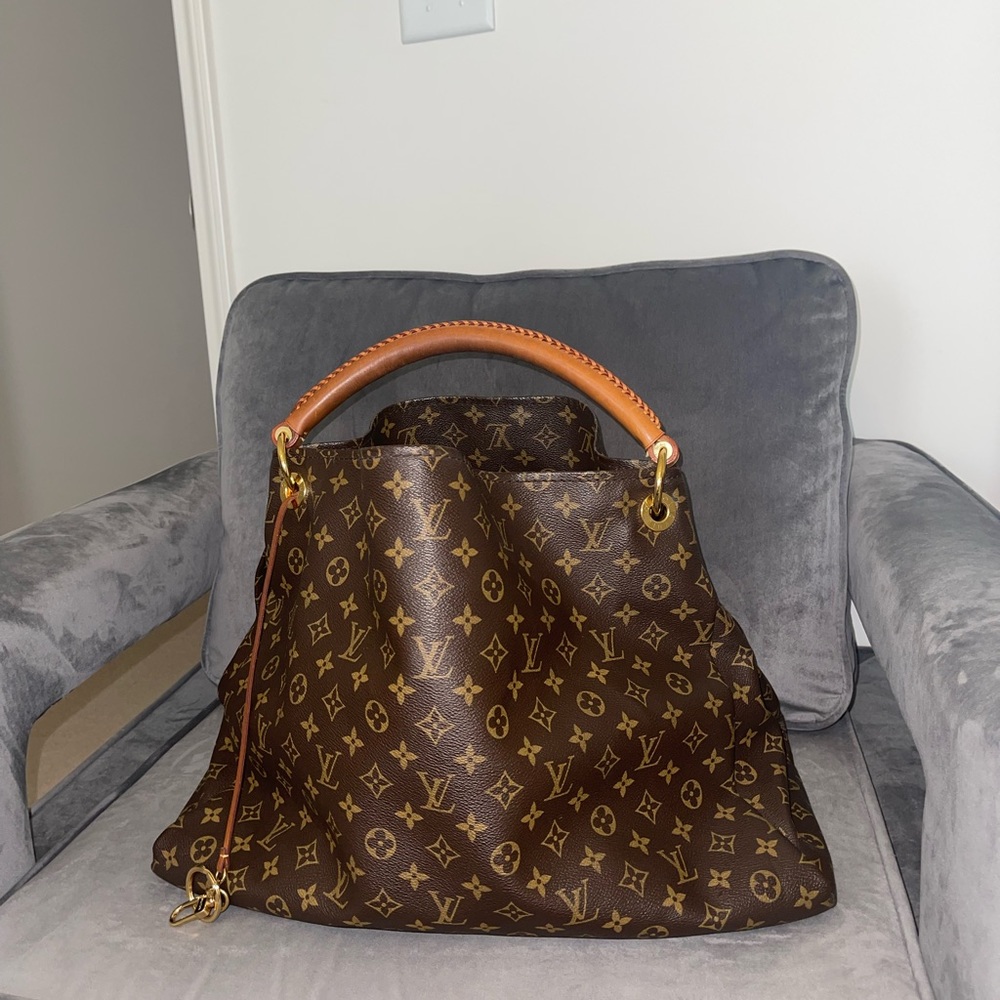 Louis Vuitton Artsy Tote GM Brown Canvas Monogram
